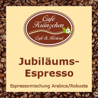 Jubiläums-Espresso